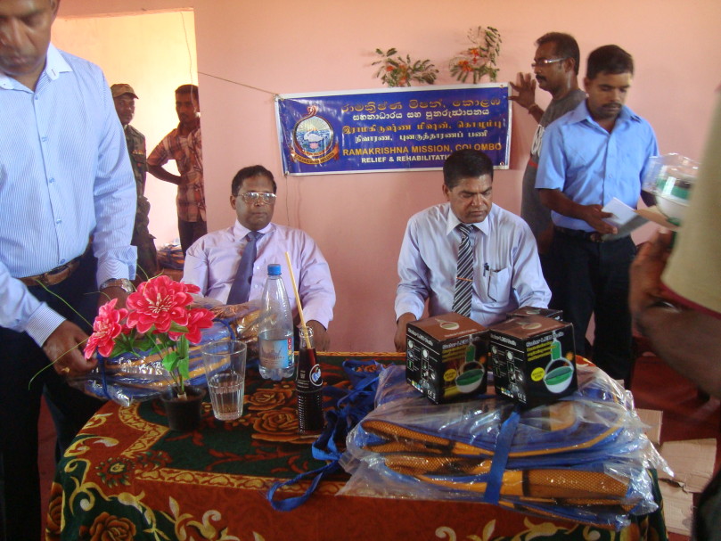 Chandran Pre-School in Mullivaikal East - Opening Ceremony on 10 June 2013